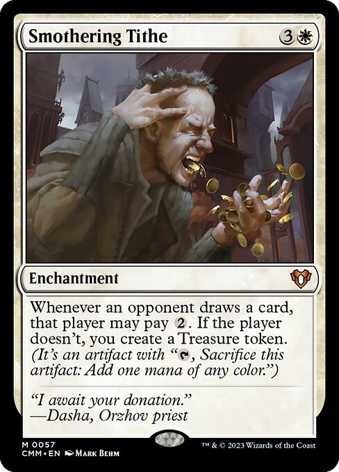 Smothering Tithe MTG card