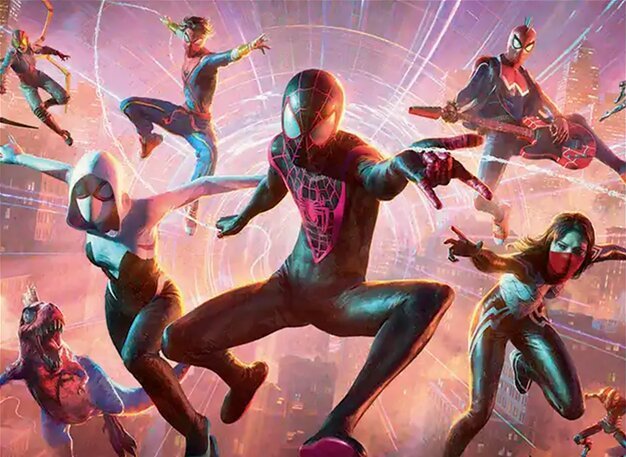 Marvel's Spider-Man MTG art
