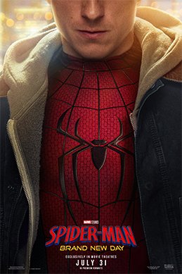 Spider-Man: Brand New Day official theatrical poster