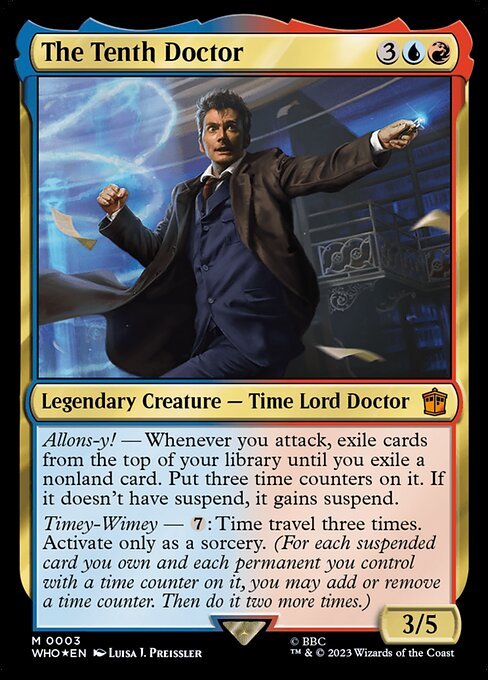 The Tenth Doctor MTG card
