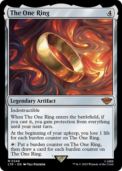 The One Ring MTG card