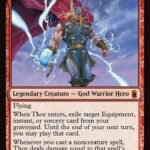 Thor God of Thunder MTG card