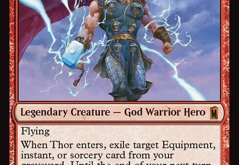 Thor God of Thunder MTG card