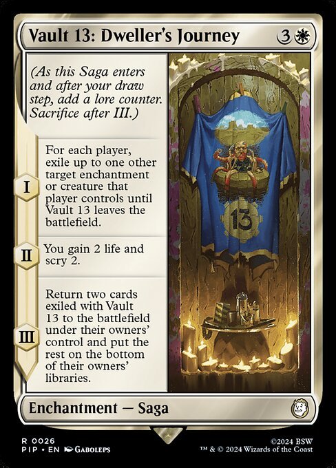 Vault 13 Dweller's Journey MTG card