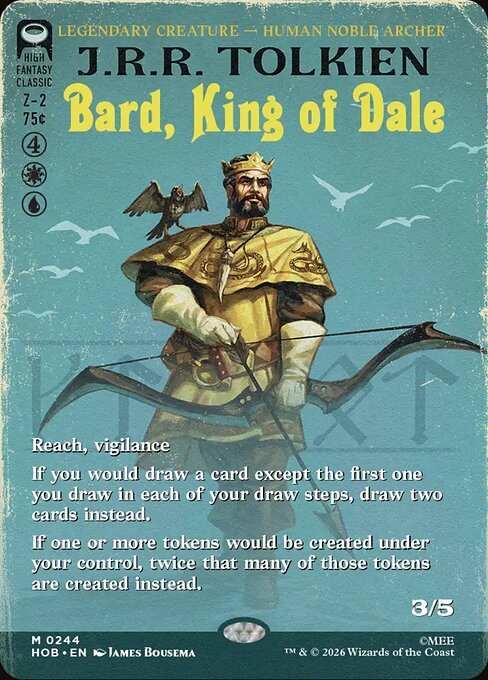 Bard, King of Dale MTG Hobbit