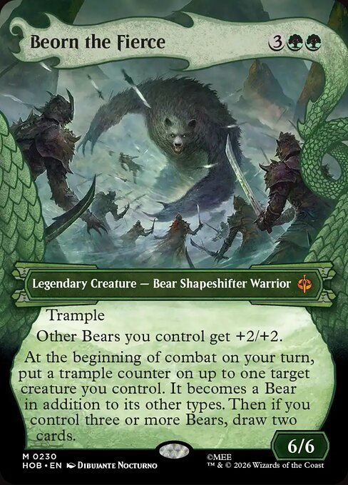 Beorn the Fierce MTG Hobbit