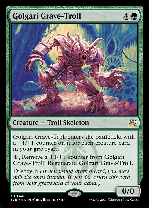 Golgari Grave-Troll MTG card