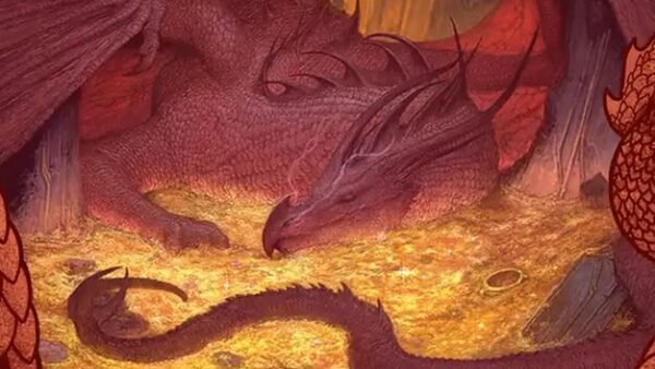 MTG Hobbit Chase Cards: Most Expensive Cards and What to Pull Smaug the Magnificent art MTG Hobbit