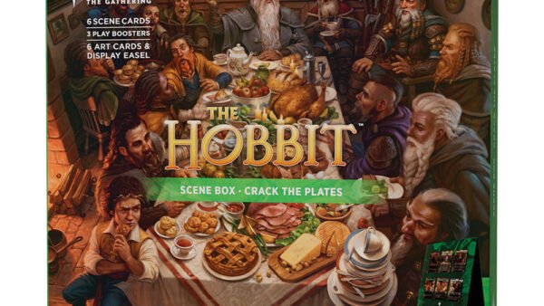MTG The Hobbit Scene Box: Crack the Plates - Every Card Revealed - NerdSnack MTG The Hobbit Scene Box: Crack the Plates official box photo