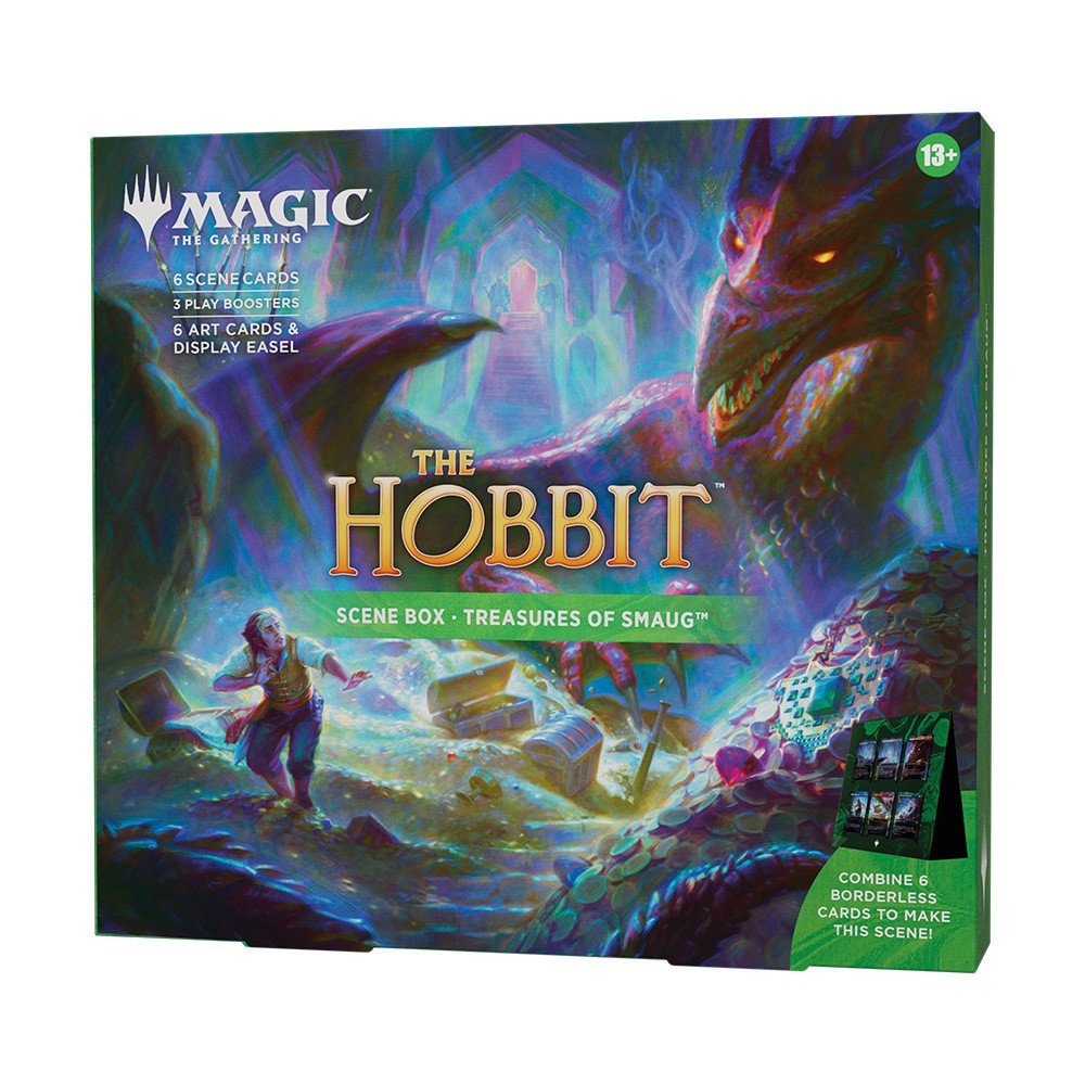 MTG The Hobbit Scene Box: Treasures of Smaug official box photo
