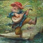 Tom Bombadil, official Magic: The Gathering card art from The Hobbit Commander