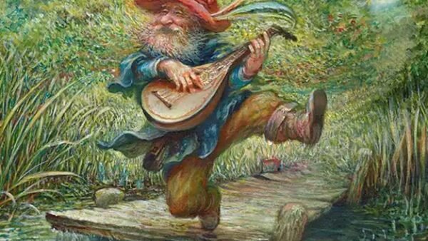 Tom Bombadil, official Magic: The Gathering card art from The Hobbit Commander