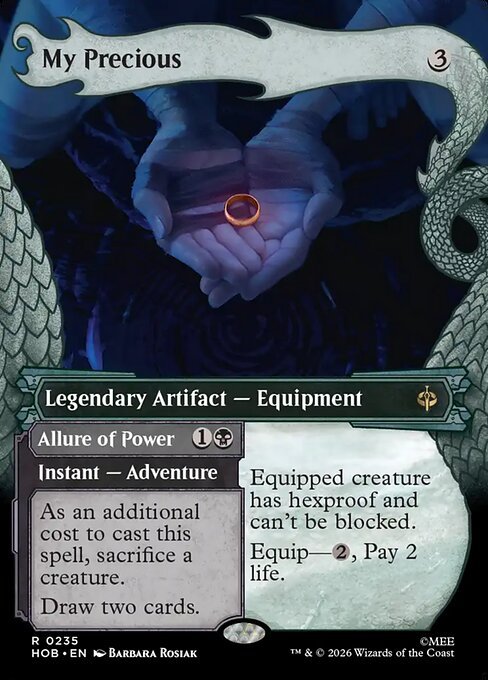 My Precious Allure of Power MTG Hobbit