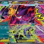 Official Mega Gengar ex card art from Pokemon TCG Ascended Heroes