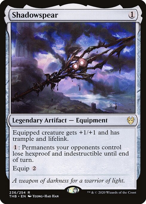 Shadowspear MTG card
