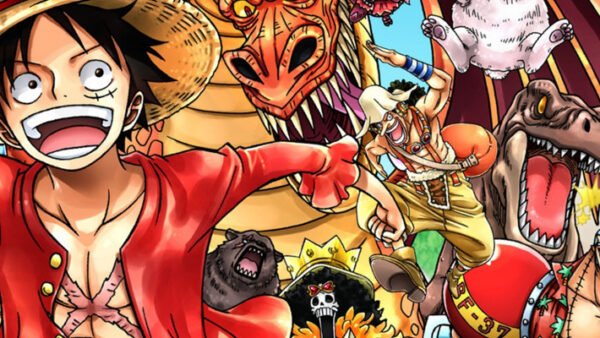 Official One Piece anime banner artwork