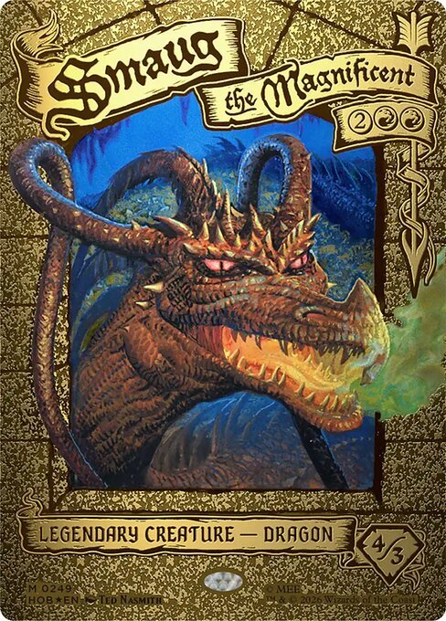 Smaug the Magnificent Ted Nasmith book art