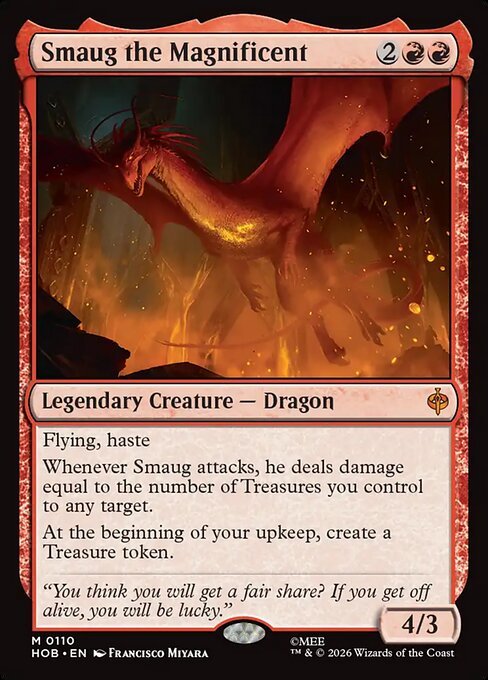 Smaug the Magnificent MTG card