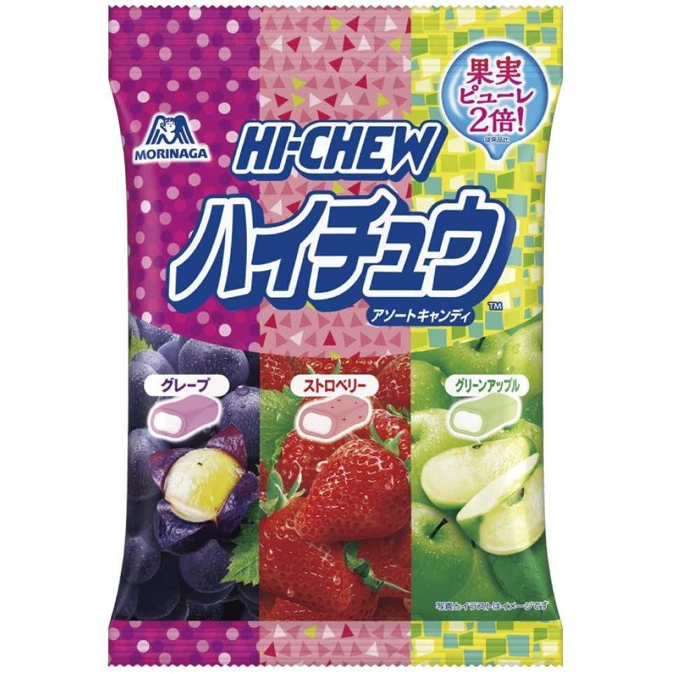 Morinaga Hi-Chew Japanese soft candy 3-flavor assortment