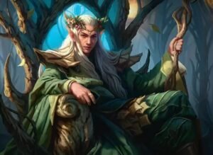 Thranduil the Elvenking MTG Hobbit art