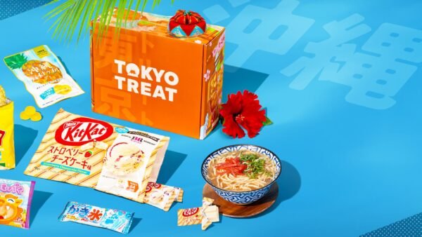 TokyoTreat vs Bokksu vs Japan Crate: Which One Should You Actually Pick? Official TokyoTreat box with Japanese snacks laid out around it