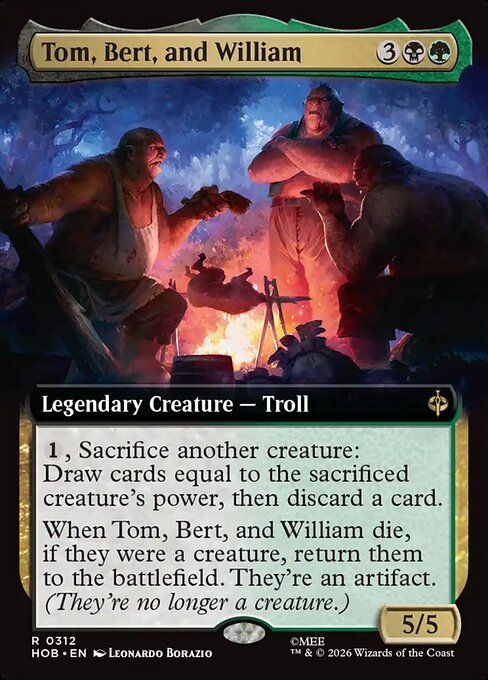 Tom Bert and William MTG Hobbit