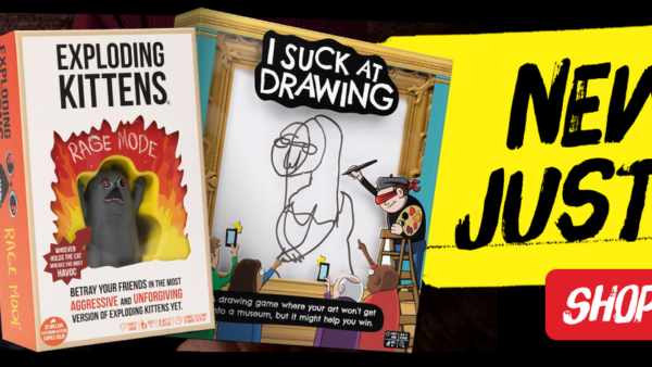 Best Board Games for Game Night (Non-TCG) Exploding Kittens board game box and cards, a top pick for game night