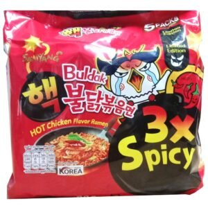 Samyang Buldak 3x Spicy Hot Chicken Ramen official product photo