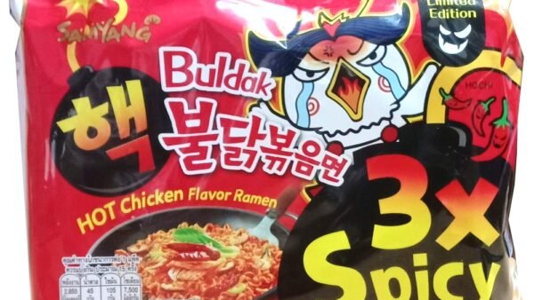 Samyang Buldak 3x Spicy Hot Chicken Ramen official product photo