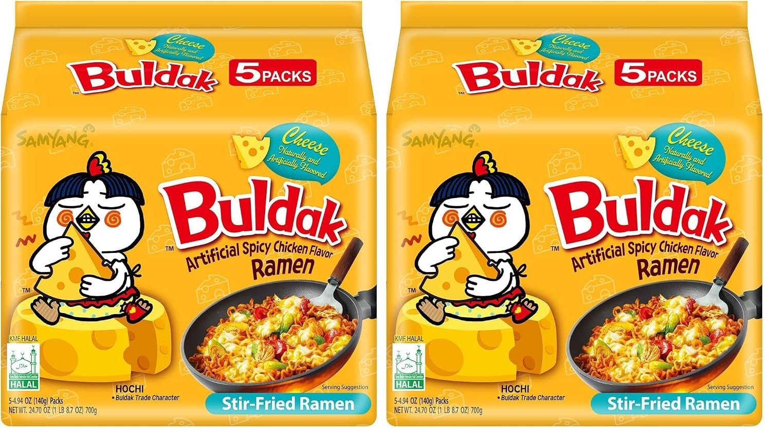 Samyang Buldak Cheese Ramen official product photo
