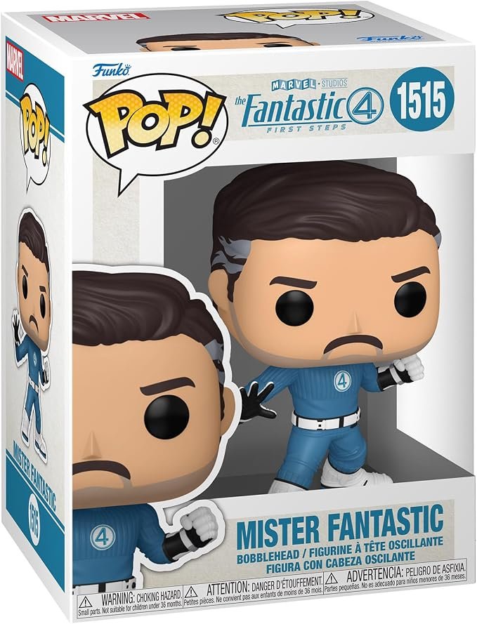 Funko Pop Mr. Fantastic, The Fantastic Four: First Steps 2025