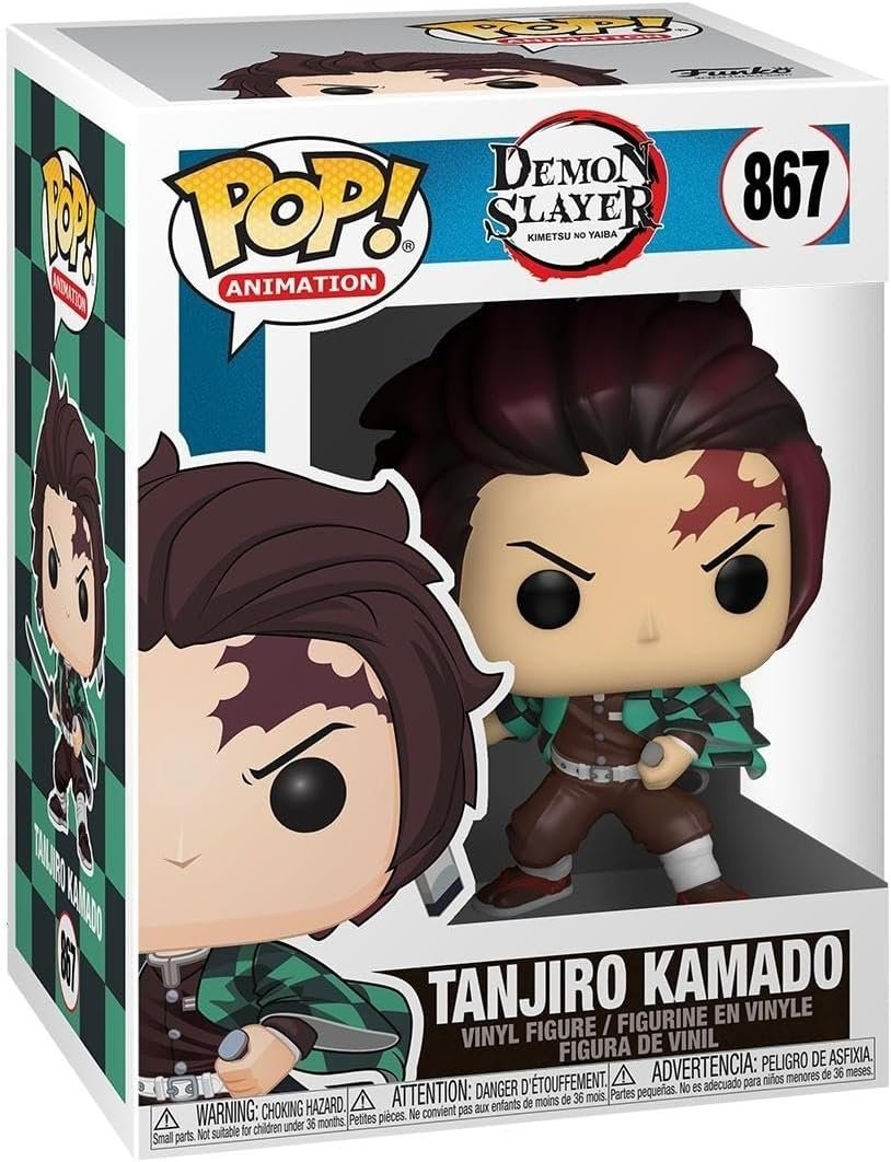 Funko POP! Animation Demon Slayer Tanjiro Kamado official vinyl figure