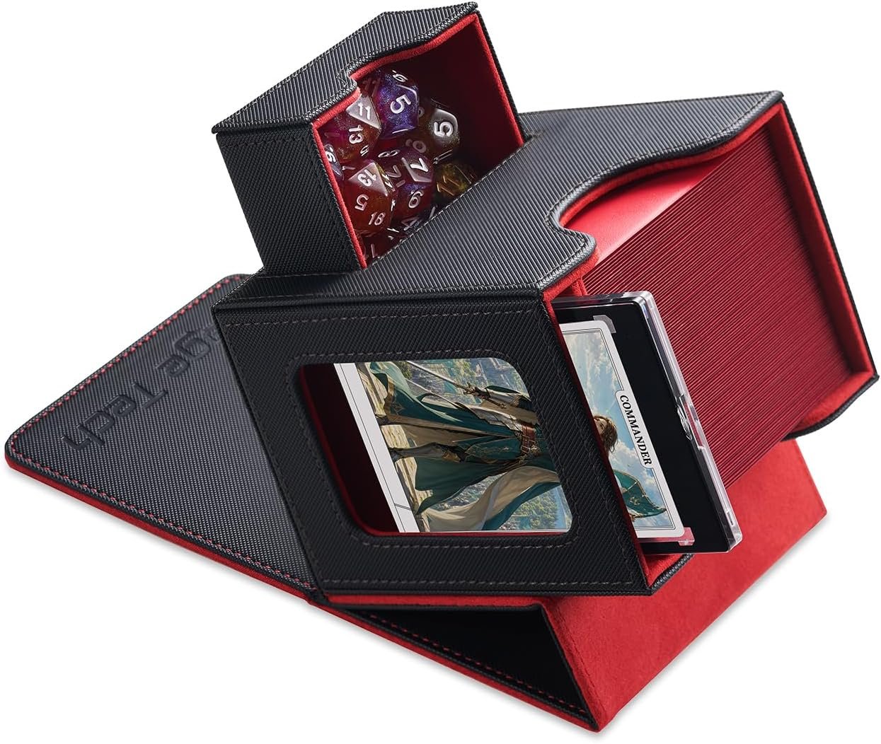 Mage Tech Commander Deck Box with Dice Tray