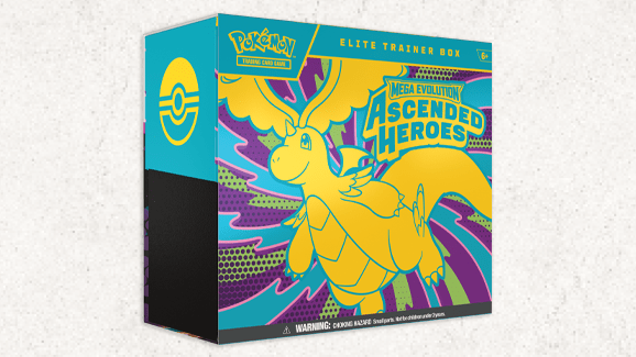 Official Pokemon TCG Mega Evolution Ascended Heroes Elite Trainer Box