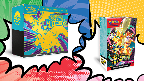 Official Pokemon TCG Mega Evolution Ascended Heroes product showcase