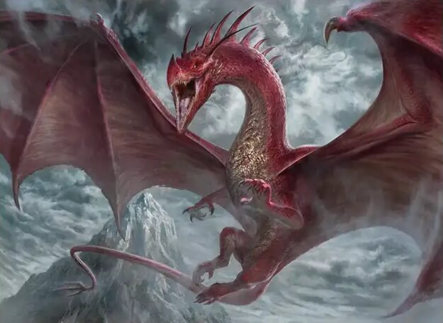Smaug, Wicked Worm official card art