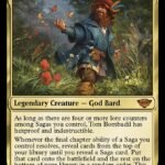 Tom Bombadil, Tales of Middle-earth MTG card art, the five-color Commander build-around
