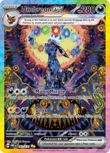 Umbreon ex Special Illustration Rare, Prismatic Evolutions chase card