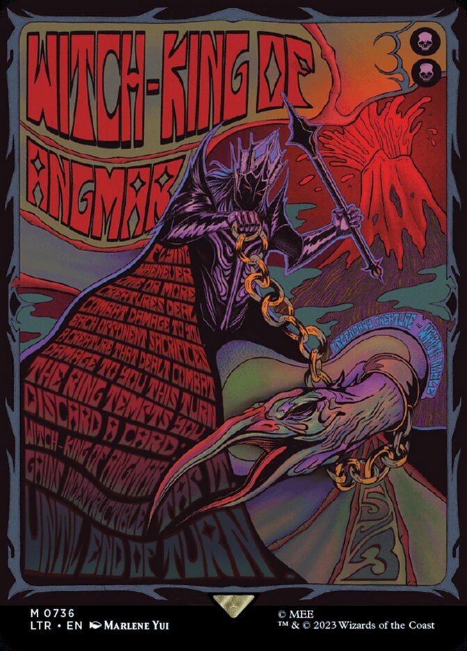 Witch-king of Angmar MTG LOTR card art