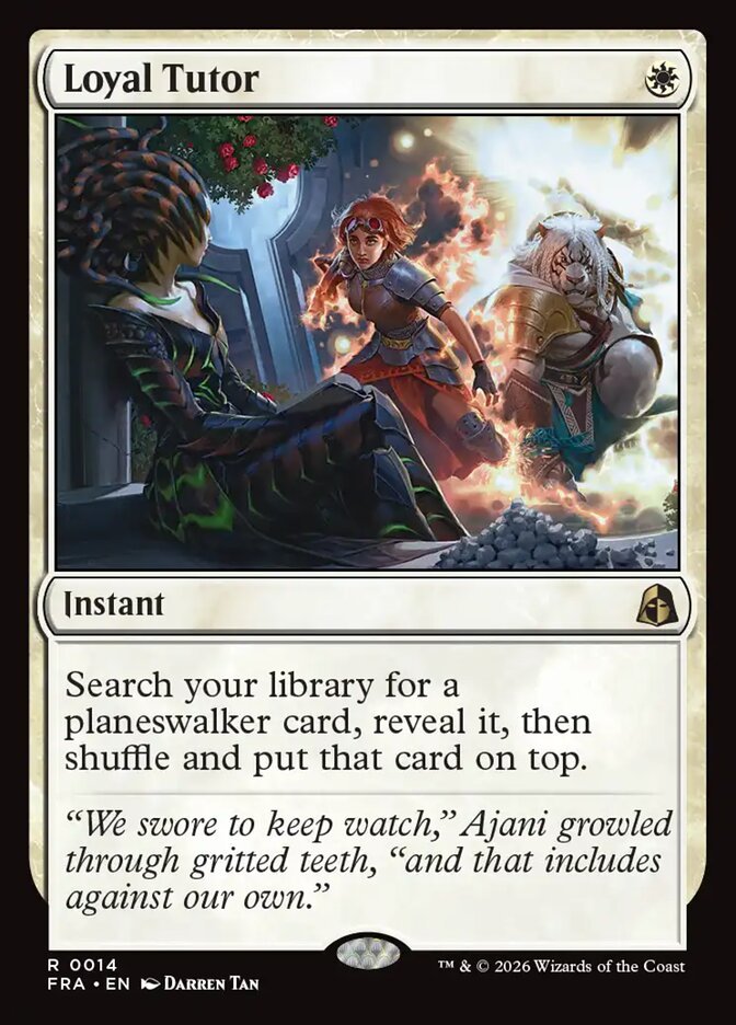 Loyal Tutor, Reality Fracture rare instant