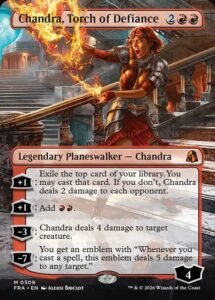 Chandra, Torch of Defiance card art