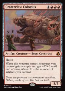 Craterclaw Colossus card art