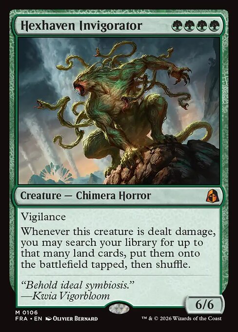 Hexhaven Invigorator, MTG Reality Fracture mythic