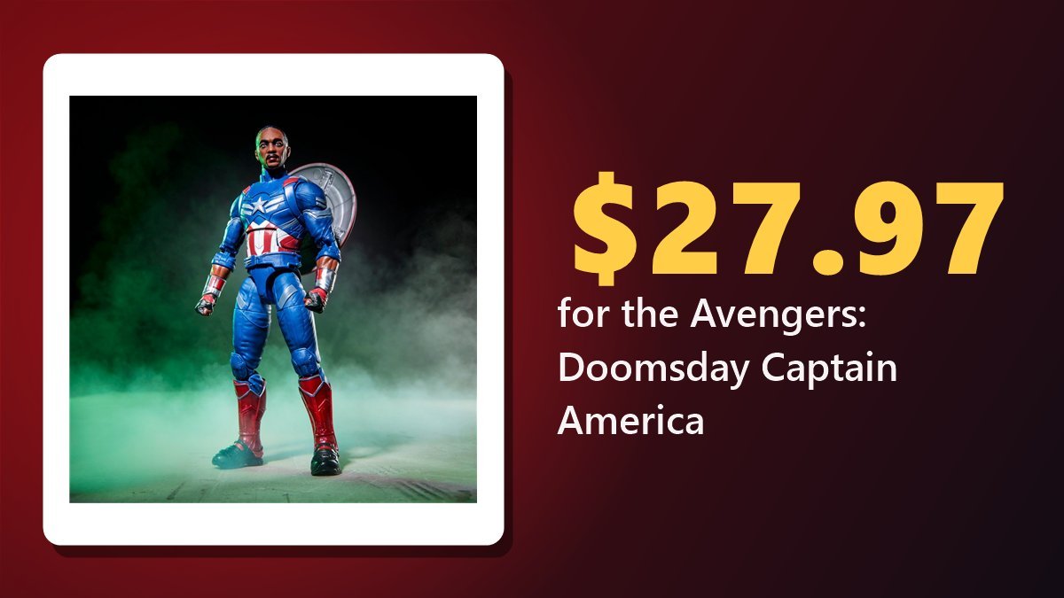 Marvel Legends 6-inch Captain America figure from Avengers: Doomsday