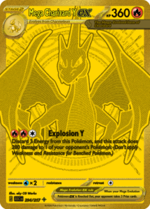 Mega Charizard Y ex Mega Hyper Rare, Ascended Heroes