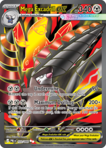 Mega Excadrill ex Ultra Rare, Pitch Black