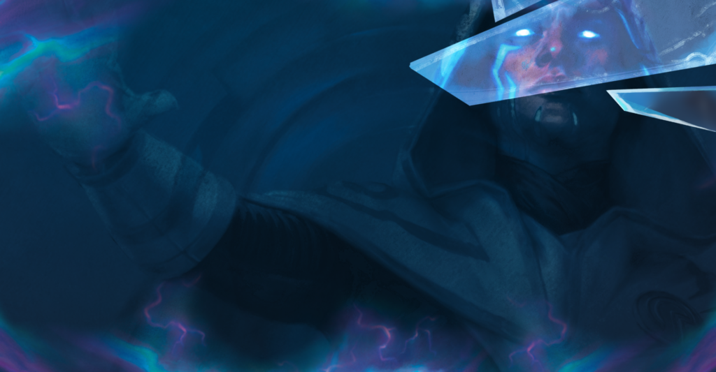 Reality Fracture key art showing Jace Beleren and the Echoverse