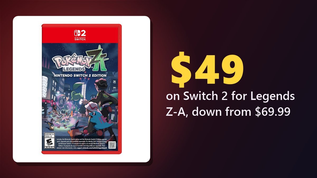 Pokemon Legends Z-A Nintendo Switch 2 Edition box