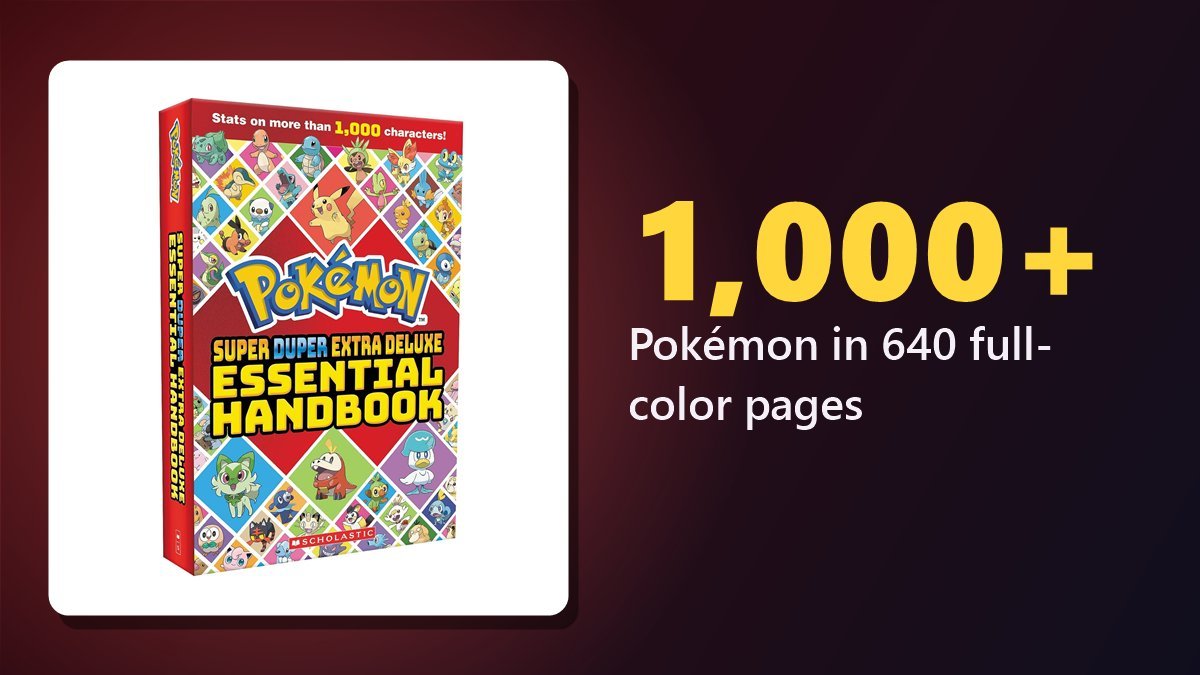 Pokemon Super Duper Extra Deluxe Essential Handbook by Scholastic