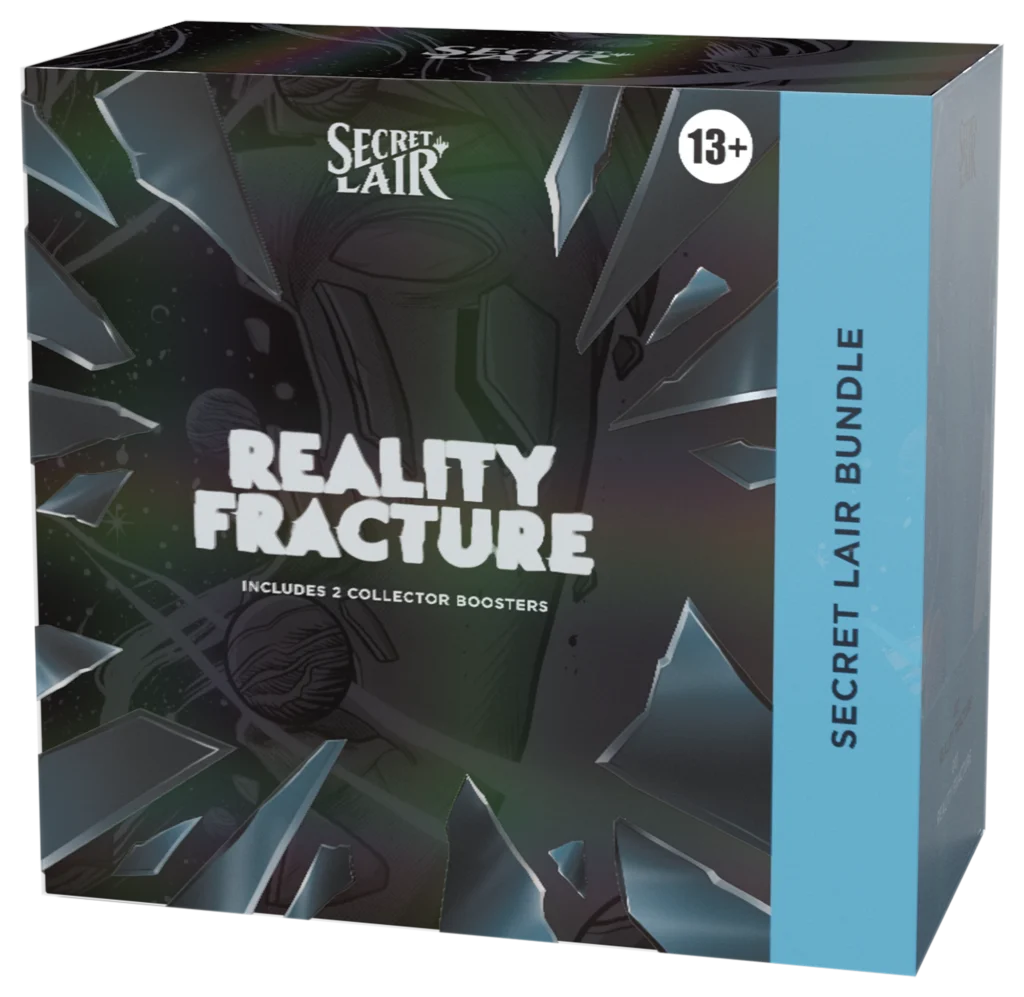 MTG Reality Fracture Secret Lair Bundle box, includes 2 Collector Boosters